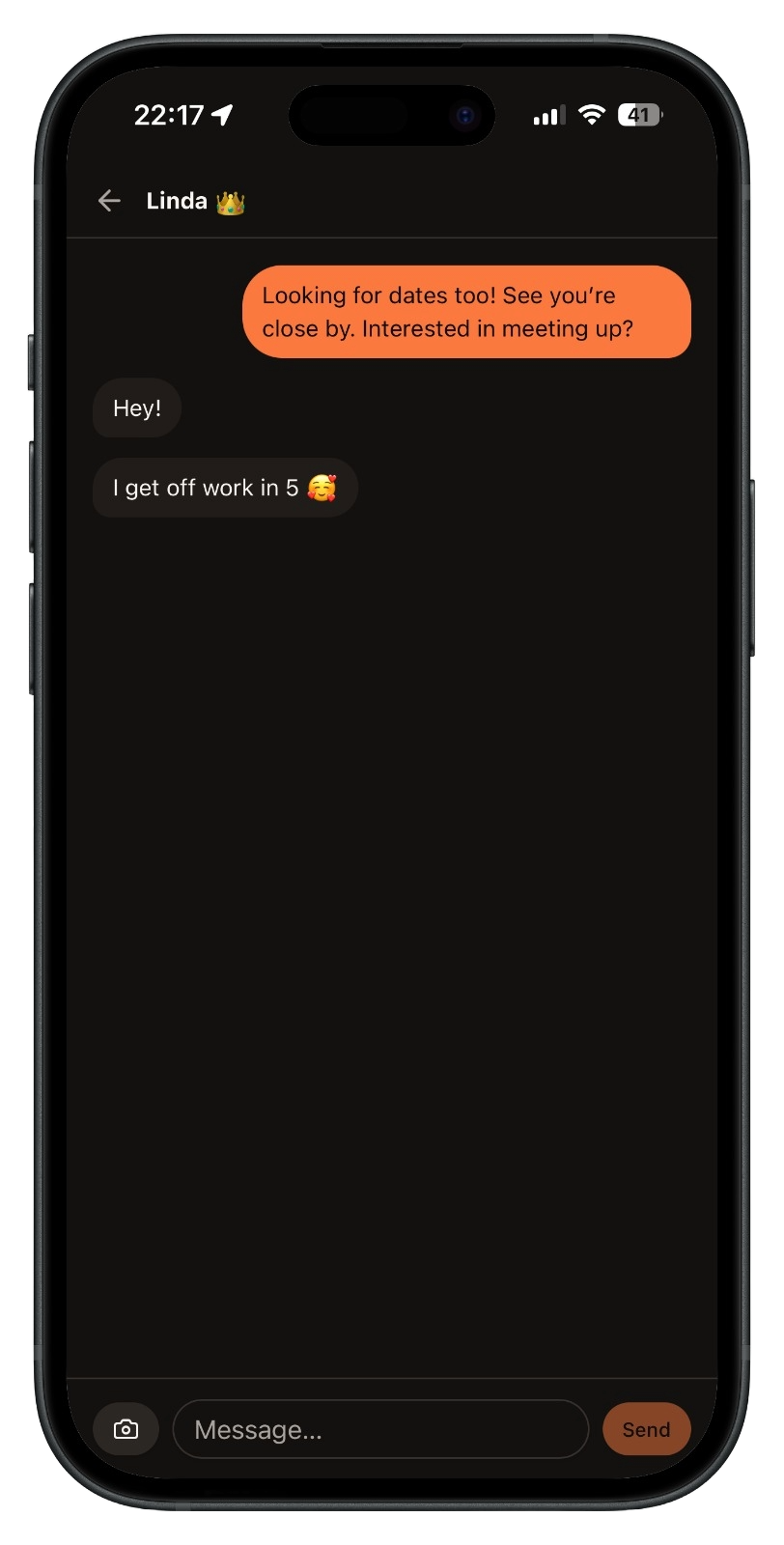 #VIBEZ app — Conversations